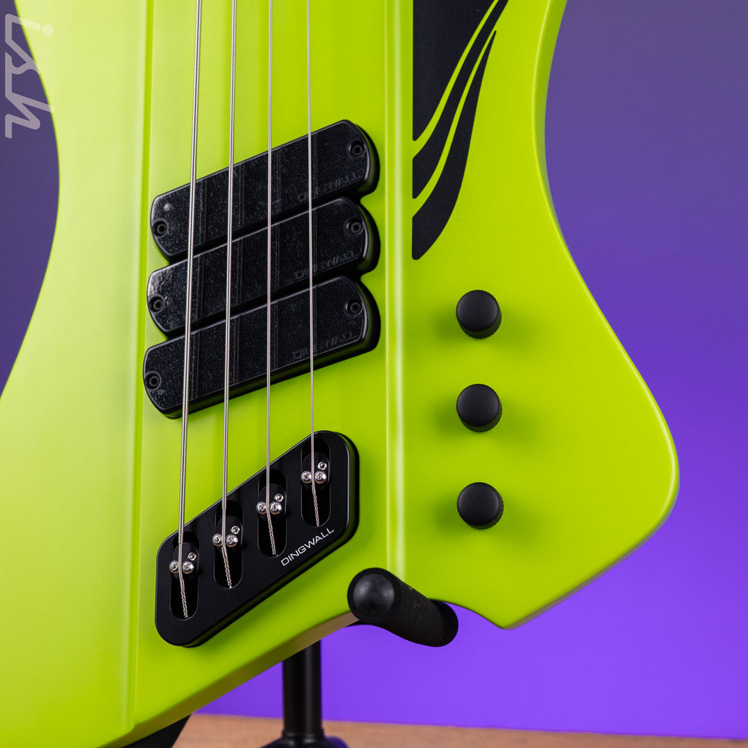 Dingwall D-Roc Standard 4-String Bass Matte Ferrari Green