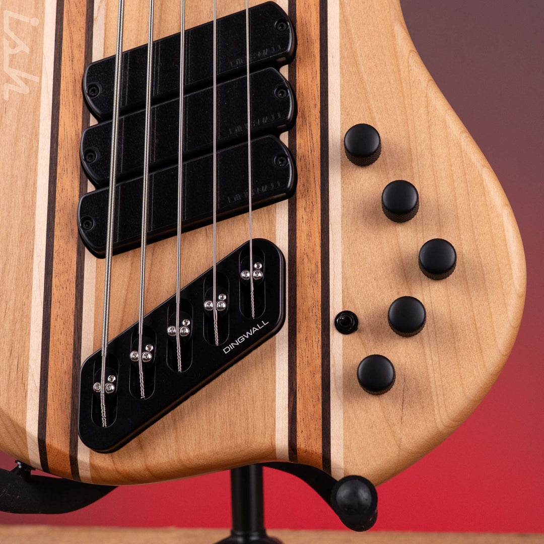 Dingwall Amos Williams Combustion 5-String Bass Matte Natural