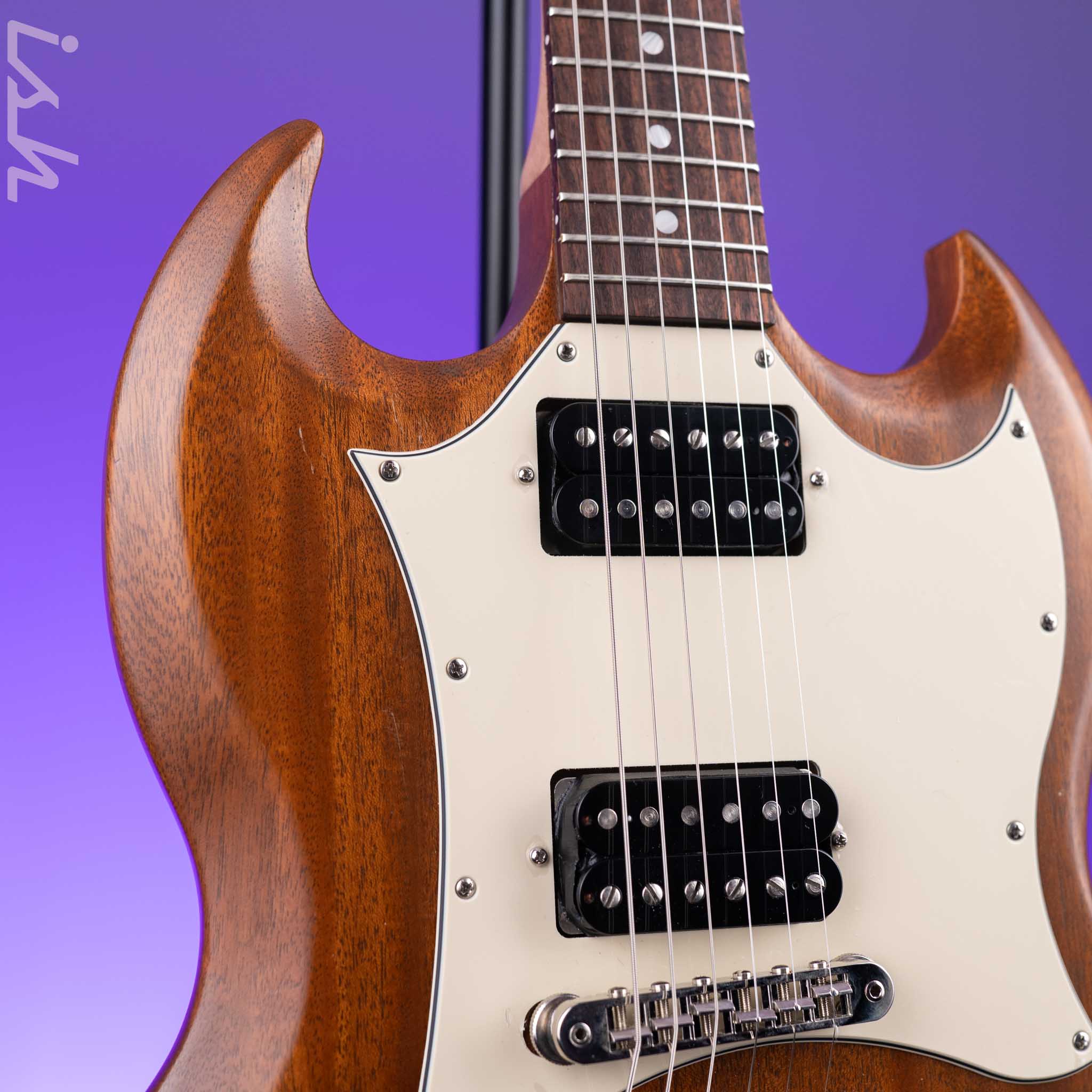 2022 Gibson USA SG Tribute Natural Walnut – Ish Guitars