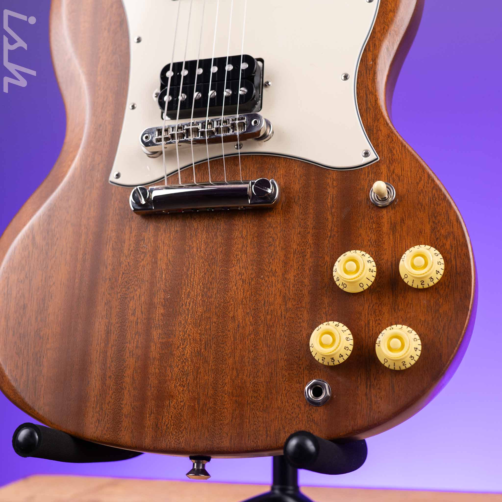 2022 Gibson USA SG Tribute Natural Walnut – Ish Guitars