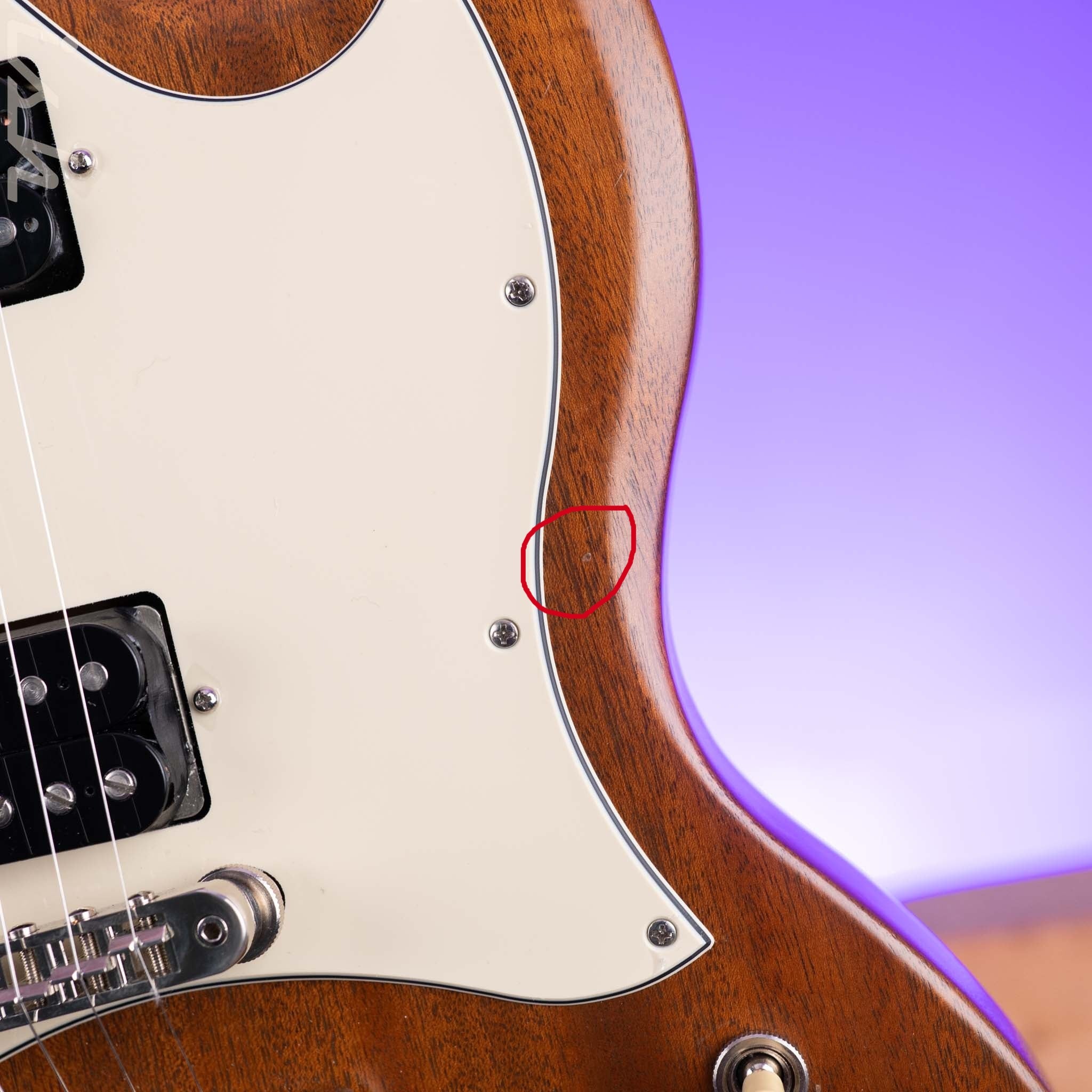 2022 Gibson USA SG Tribute Natural Walnut – Ish Guitars