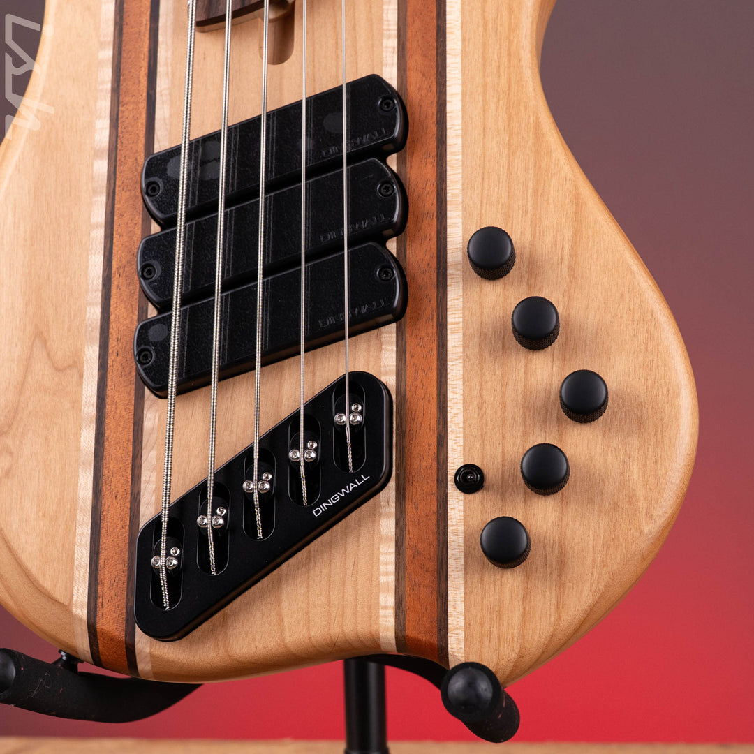 Dingwall Amos Williams Combustion 5-String Bass Matte Natural
