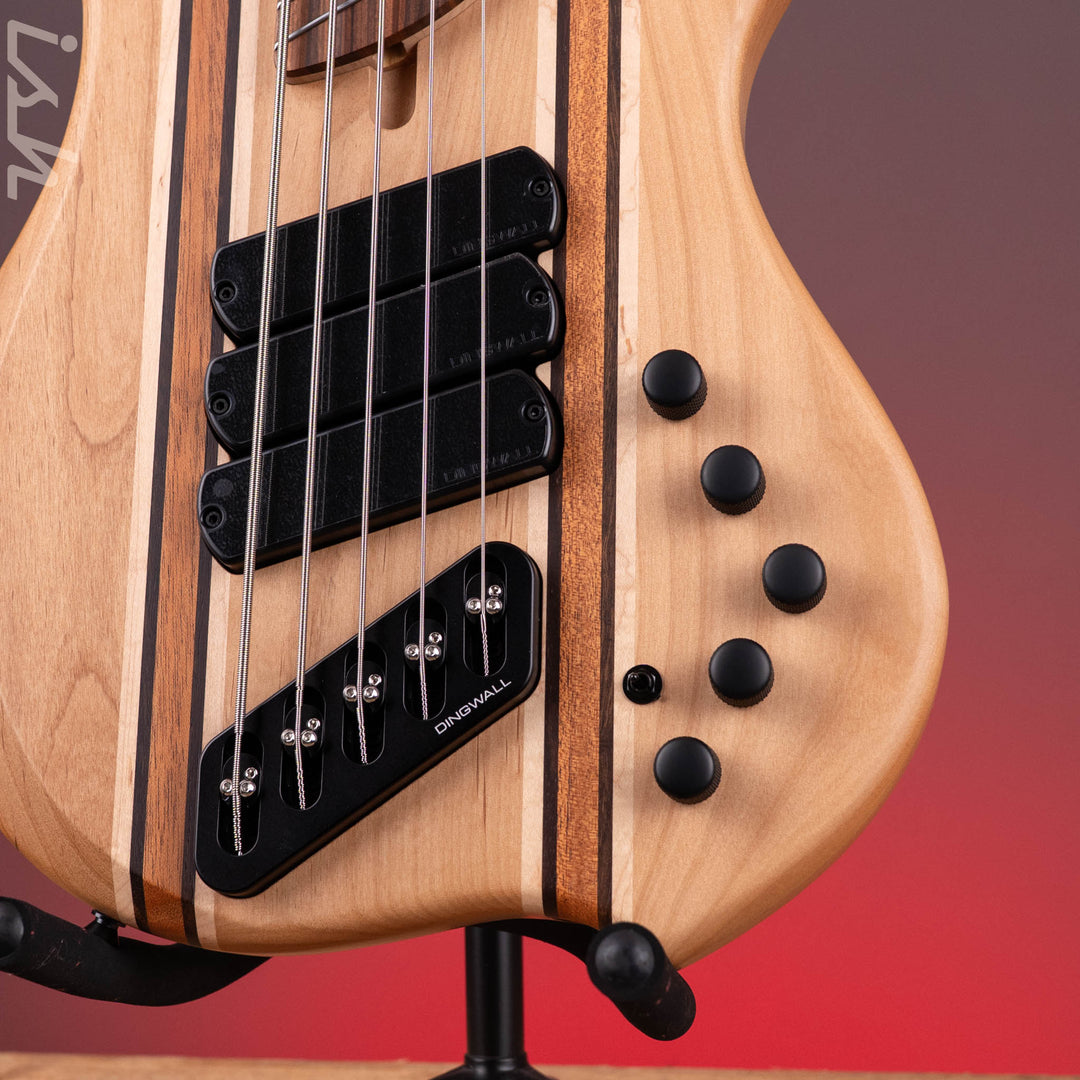 Dingwall Amos Williams Combustion 5-String Bass Matte Natural