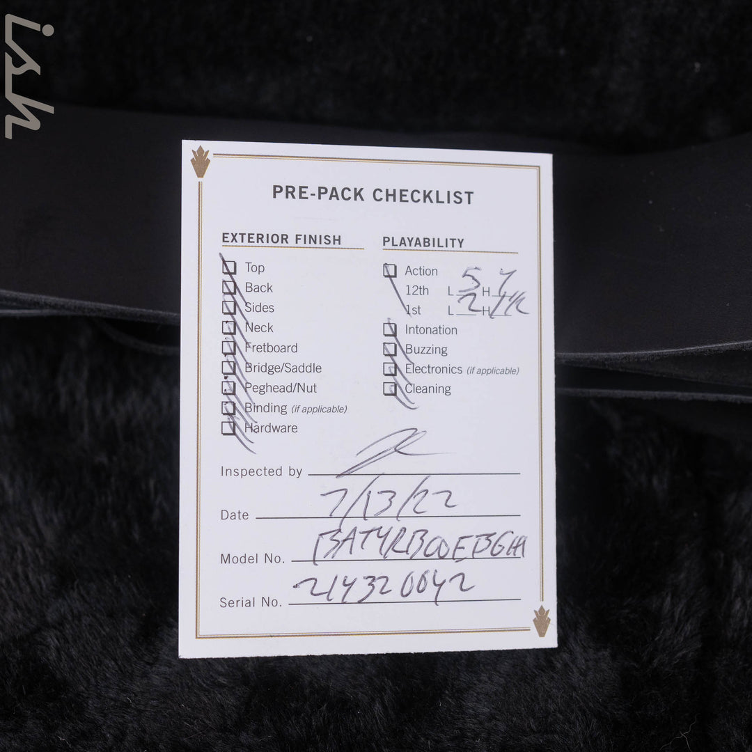 2021 Gibson Rex Brown Thunderbird Black