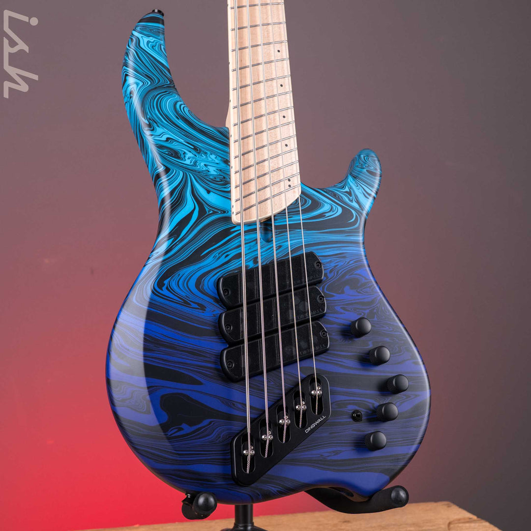 Dingwall NG3 5-String Blue to Purple Fade Swirl