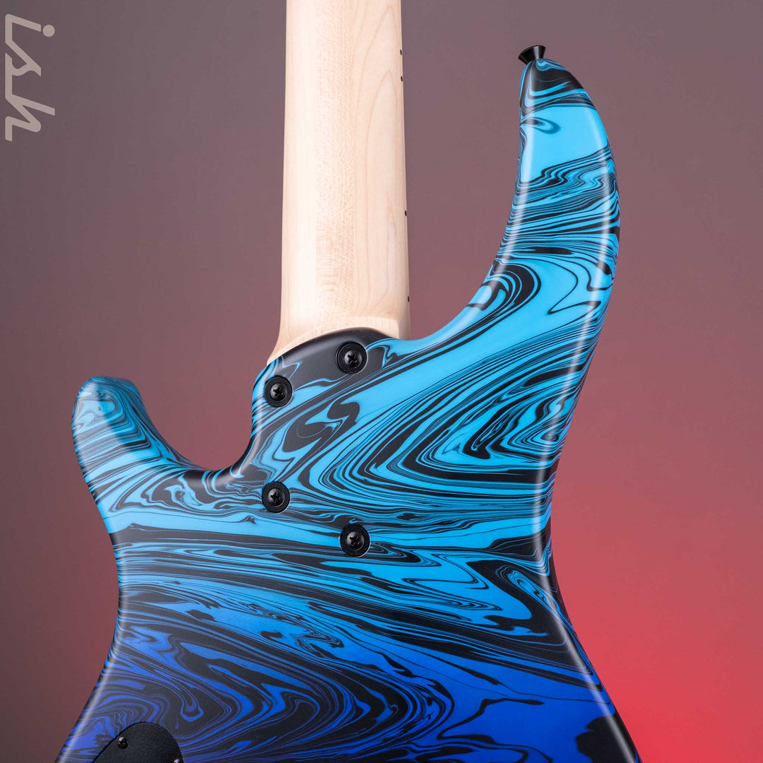 Dingwall NG3 5-String Blue to Purple Fade Swirl