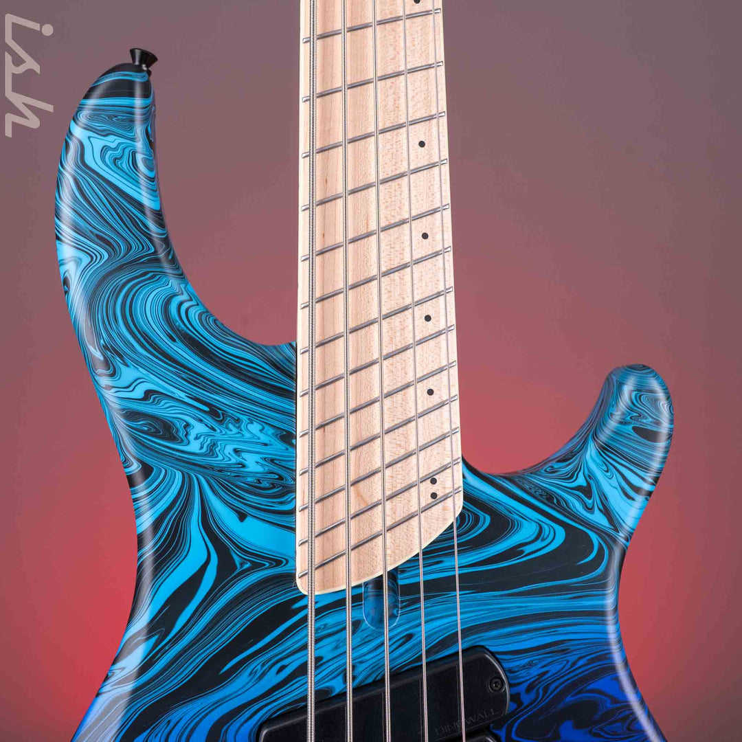 Dingwall NG3 5-String Blue to Purple Fade Swirl