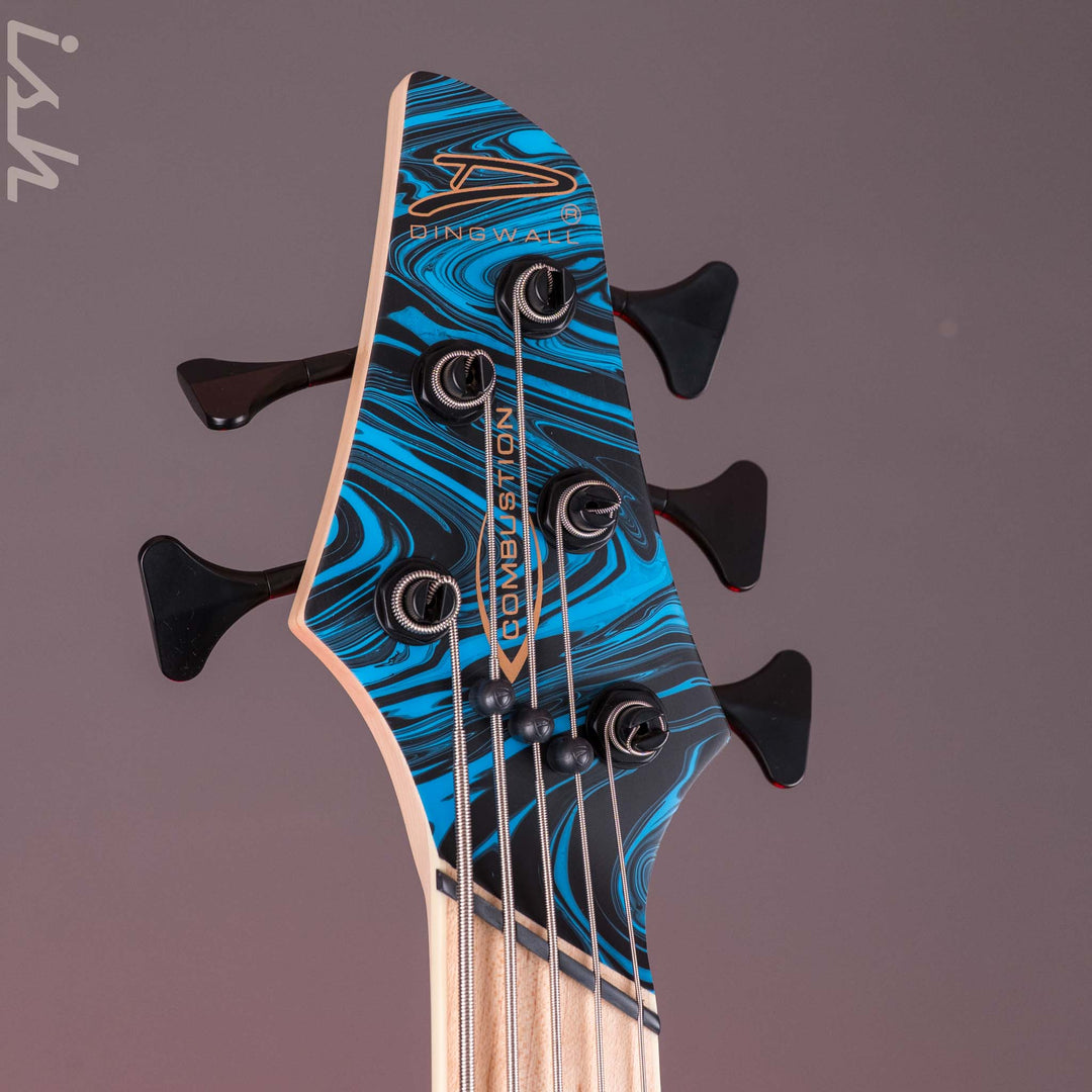 Dingwall NG3 5-String Blue to Purple Fade Swirl