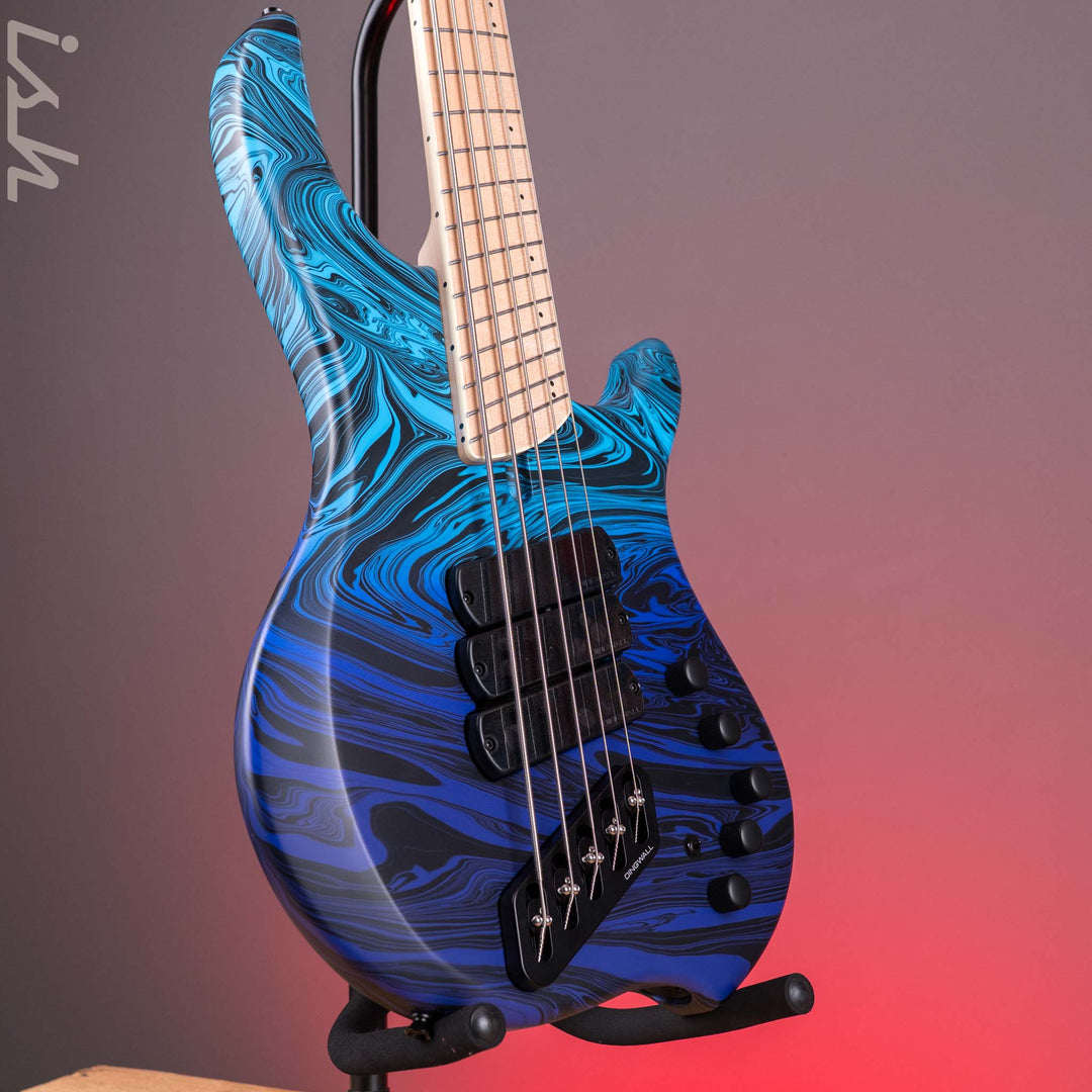 Dingwall NG3 5-String Blue to Purple Fade Swirl