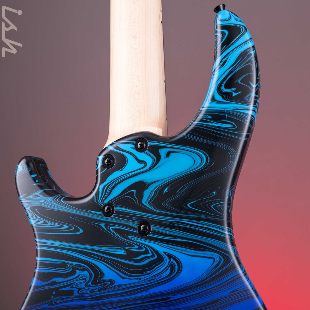 Dingwall NG3 5-String Blue to Purple Fade Swirl
