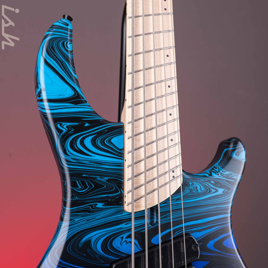 Dingwall NG3 5-String Blue to Purple Fade Swirl