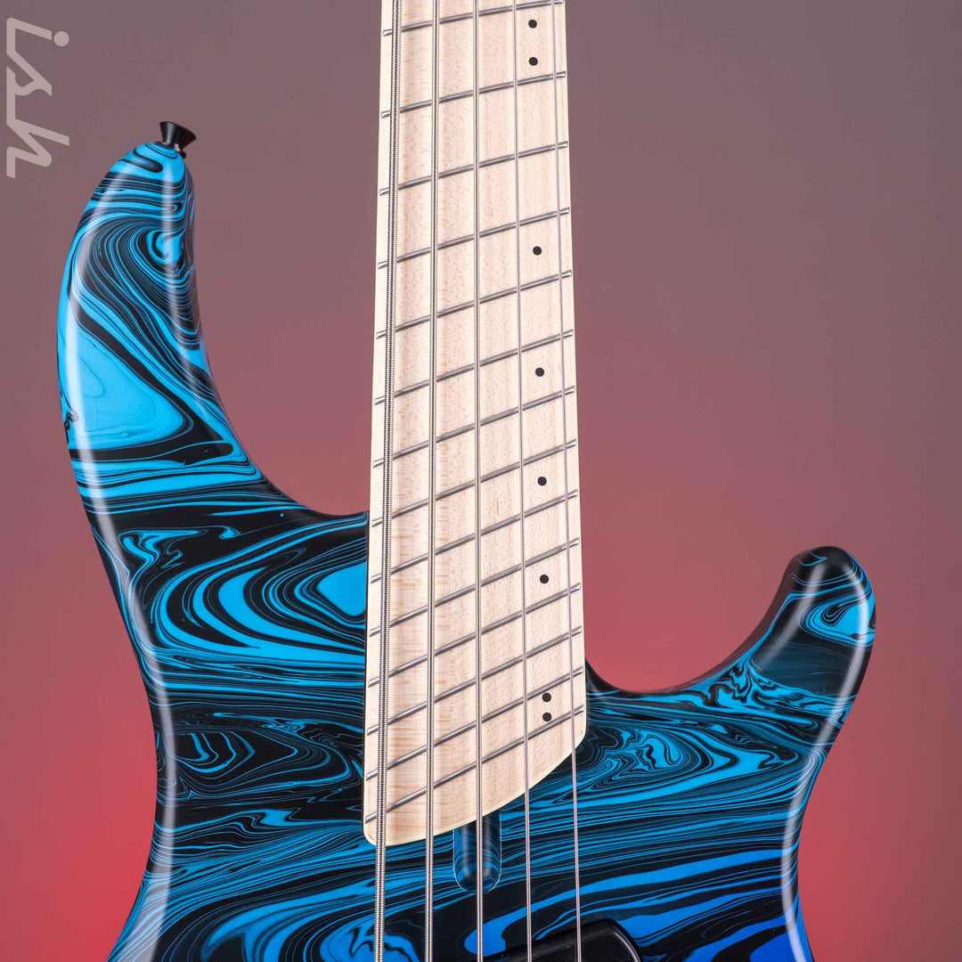 Dingwall NG3 5-String Blue to Purple Fade Swirl