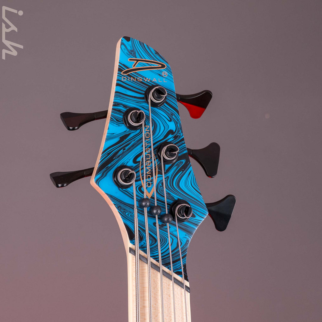 Dingwall NG3 5-String Blue to Purple Fade Swirl