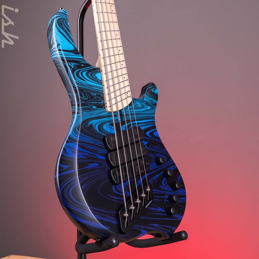 Dingwall NG3 5-String Blue to Purple Fade Swirl