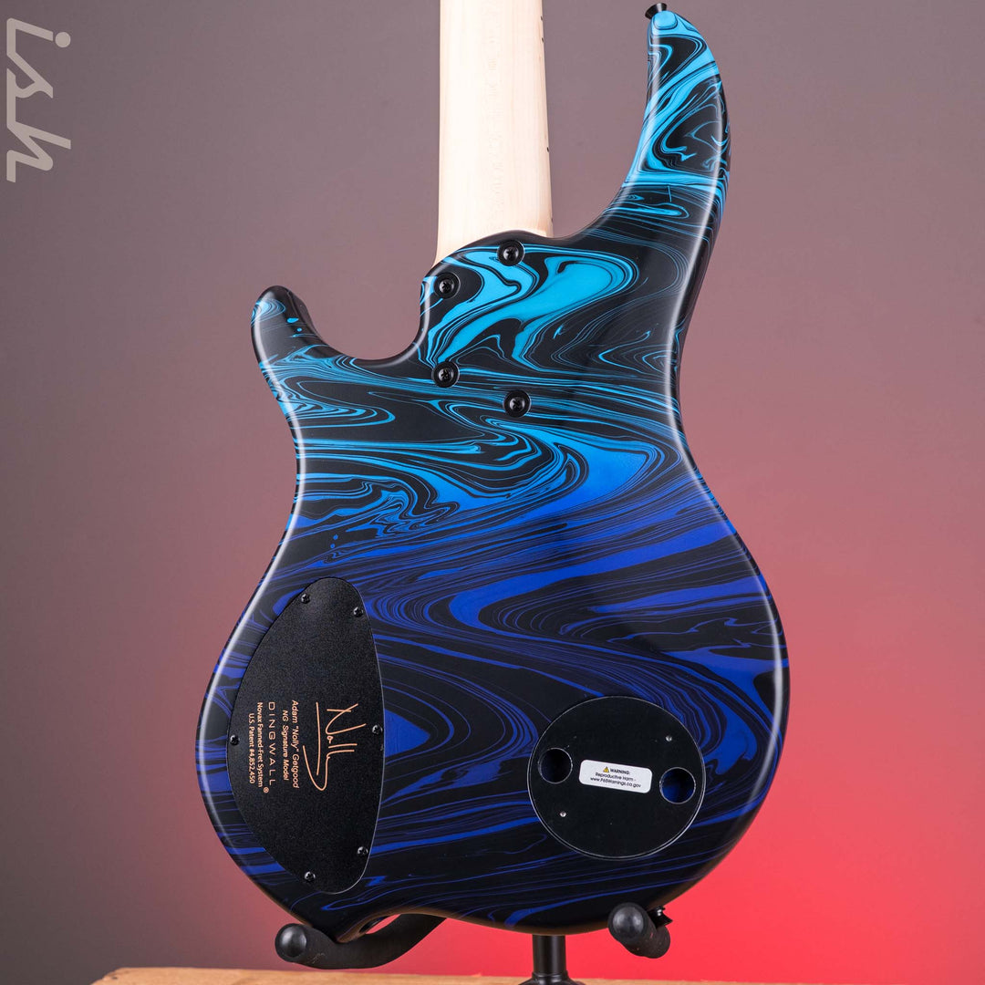 Dingwall NG3 5-String Blue to Purple Fade Swirl