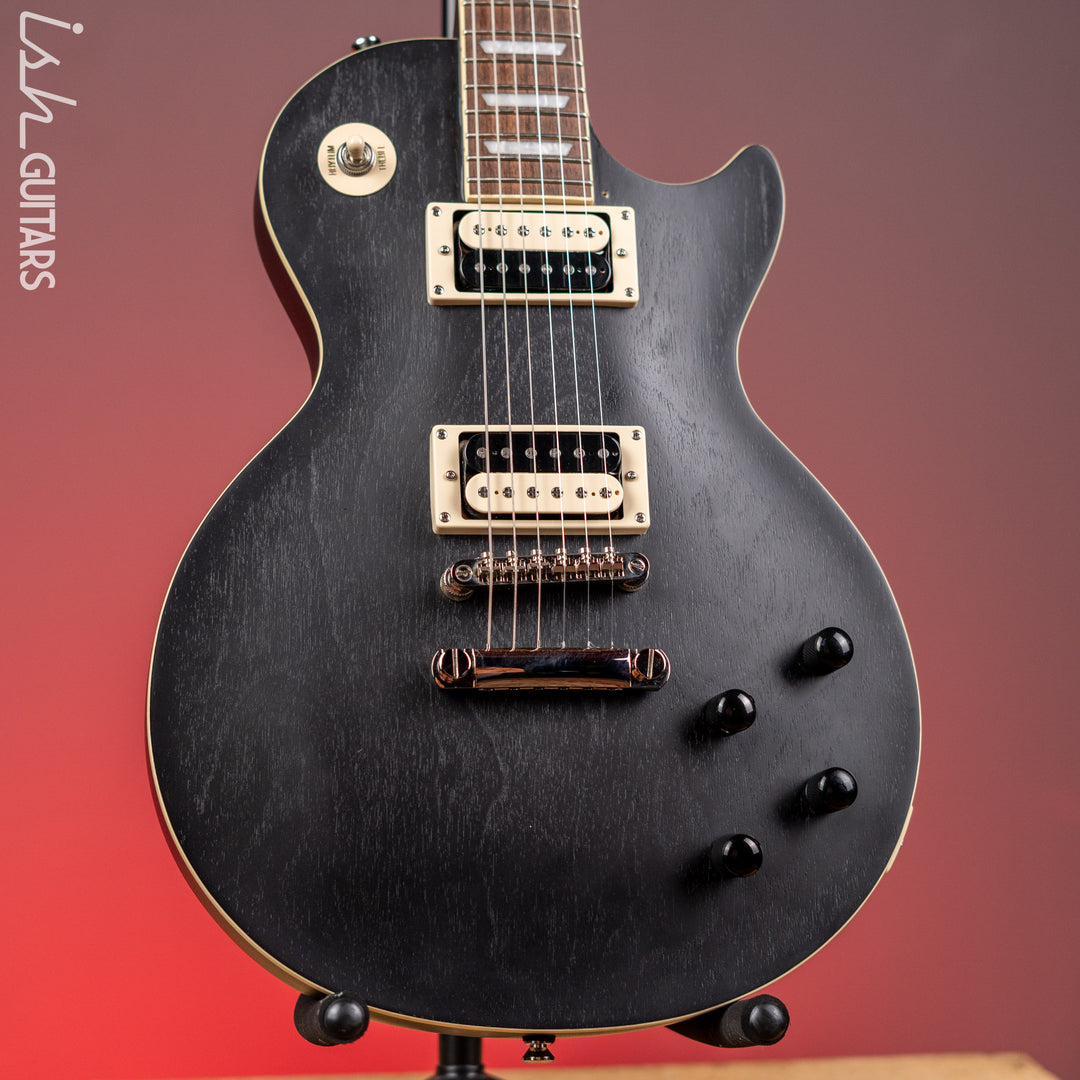 2022 Epiphone Les Paul Traditional Pro IV Ebony – Ish Guitars