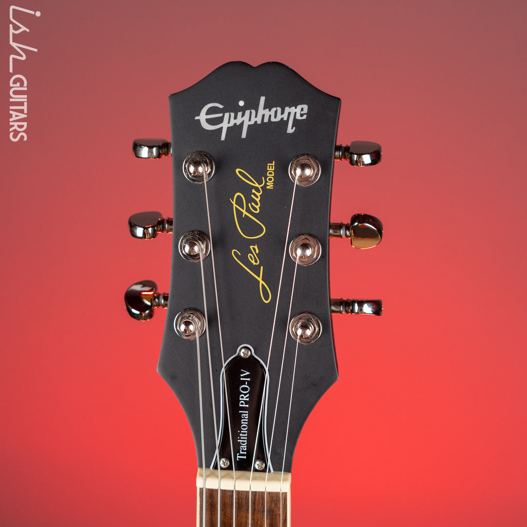 2022 Epiphone Les Paul Traditional Pro IV Ebony