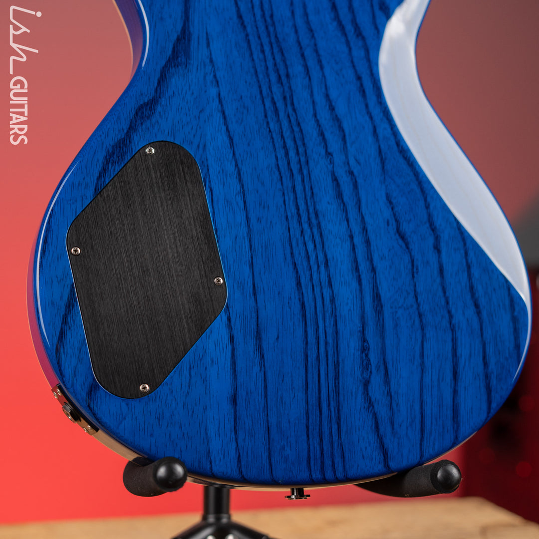 2022 PRS Tremonti Stoptail Wood Library Violet Blue Burst 10 Top Quilt