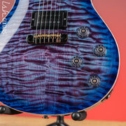 2022 PRS Tremonti Stoptail Wood Library Violet Blue Burst 10 Top Quilt