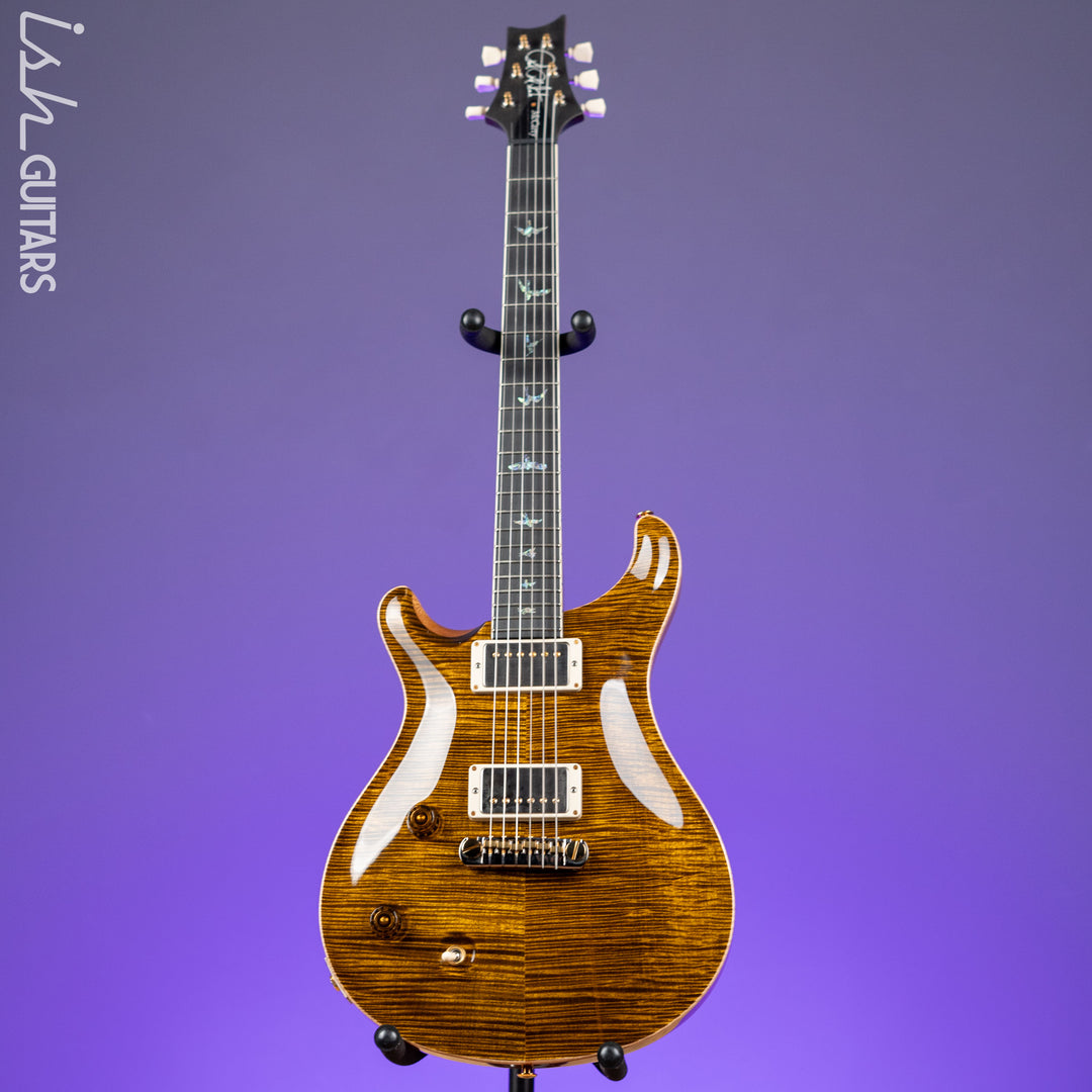 PRS McCarty Lefty Wood Library Yellow Tiger Artist Flame Maple Demo
