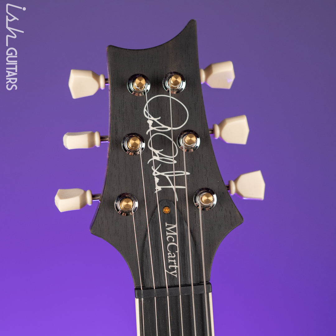 PRS McCarty Lefty Wood Library Yellow Tiger Artist Flame Maple Demo