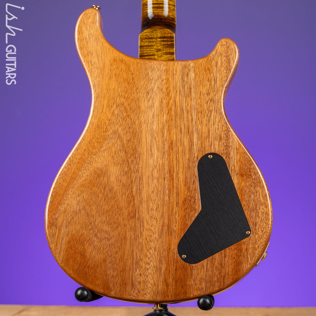 PRS McCarty Lefty Wood Library Yellow Tiger Artist Flame Maple Demo