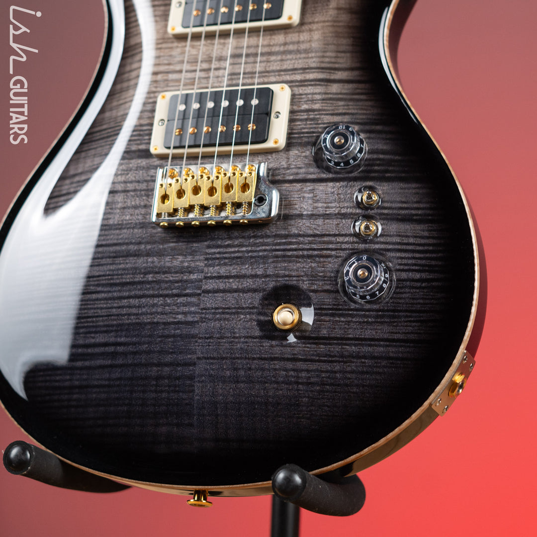 PRS Custom 24 35th Anniversary 10 Top Grey Black Fade w/ Black Back