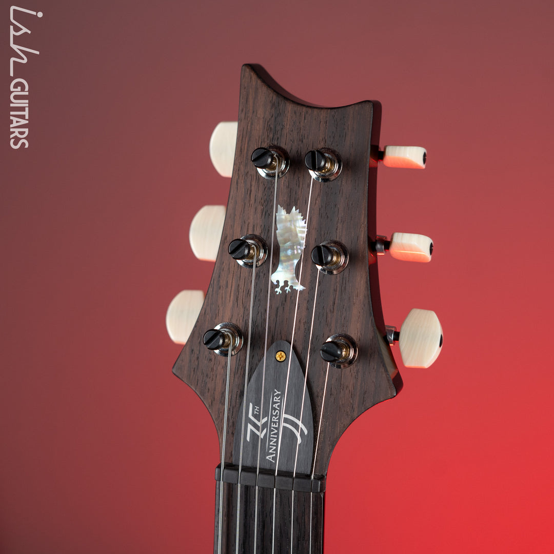 PRS Custom 24 35th Anniversary 10 Top Grey Black Fade w/ Black Back