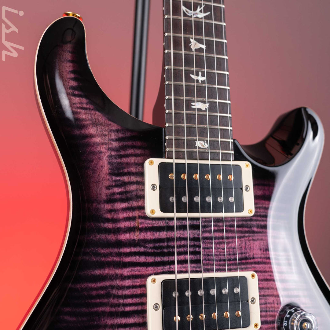 2022 PRS Custom 24 10-Top Purple Mist