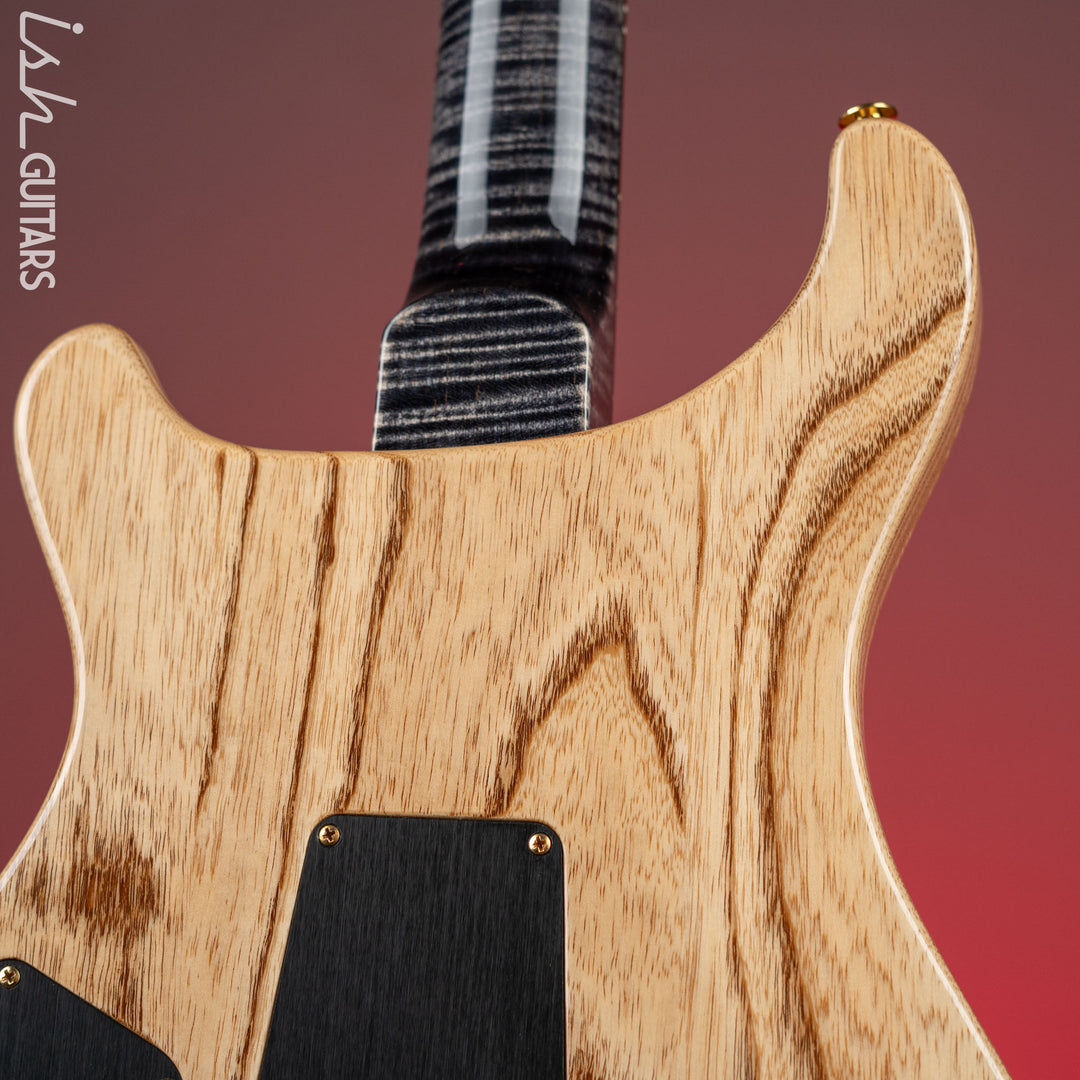 2022 PRS Wood Library Modern Eagle V 10 Top Quilt Charcoal Brazilian Rosewood
