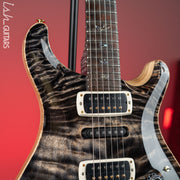 2022 PRS Wood Library Modern Eagle V 10 Top Quilt Charcoal Brazilian Rosewood