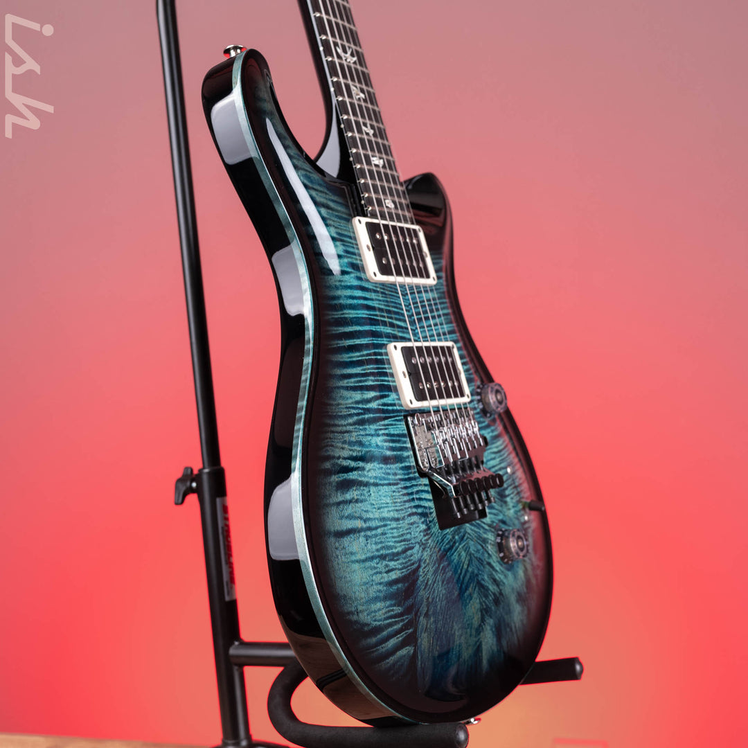 PRS Custom 24 Floyd Electric Guitar 10-Top Cobalt Smokeburst – Ish