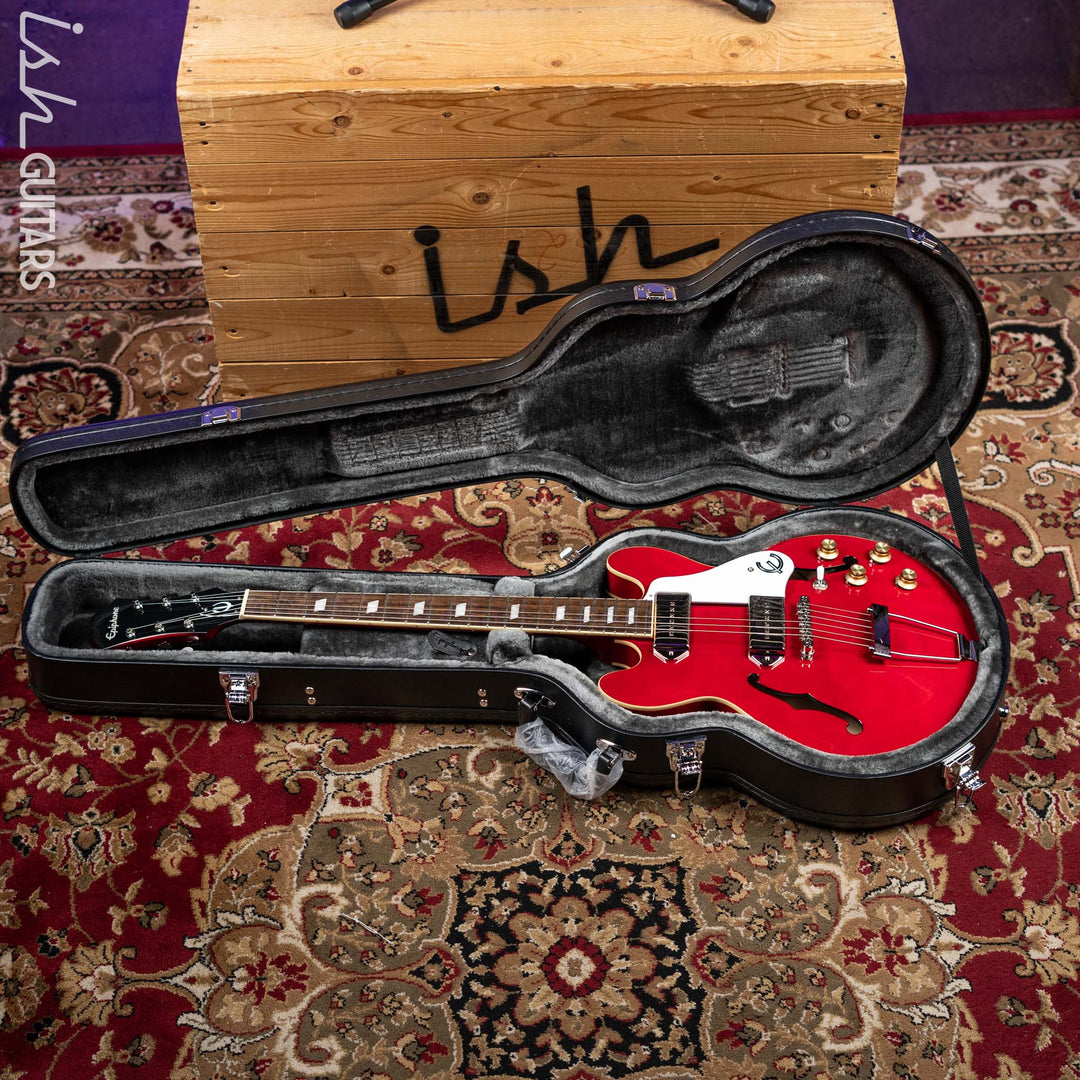 2022 Epiphone Casino Coupe Hollowbody Cherry Red
