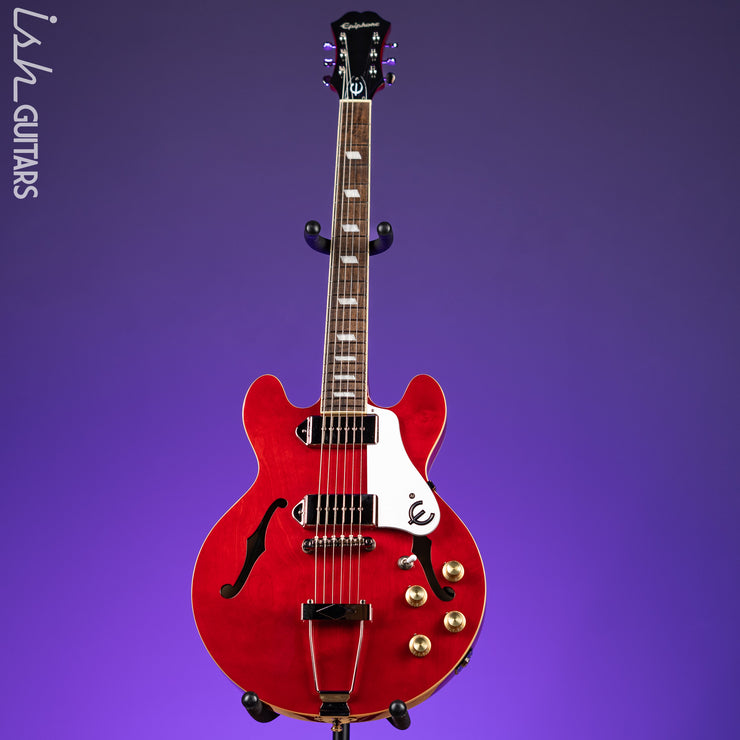 2022 Epiphone Casino Coupe Hollowbody Cherry Red – Ish Guitars