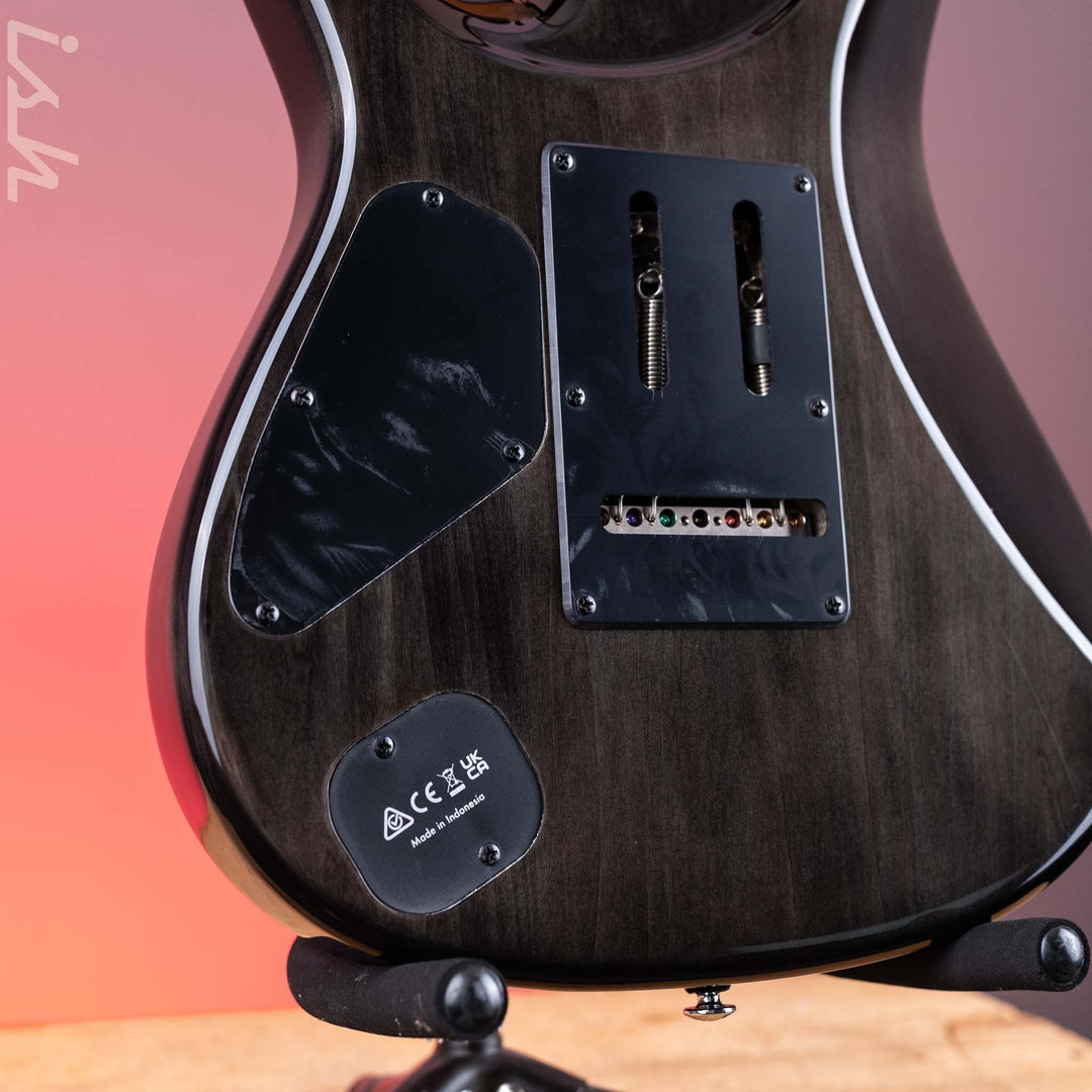 2024 Ibanez Premium AZ427P1PB 7-String Charcoal Black Burst