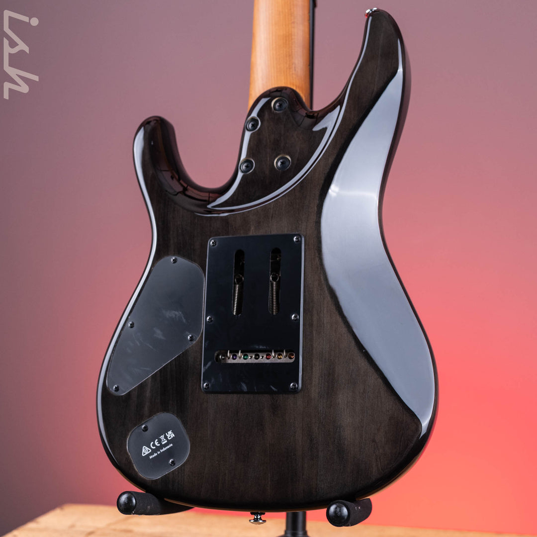 2024 Ibanez Premium AZ427P1PB 7-String Charcoal Black Burst