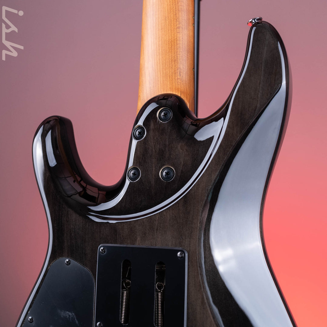 2024 Ibanez Premium AZ427P1PB 7-String Charcoal Black Burst