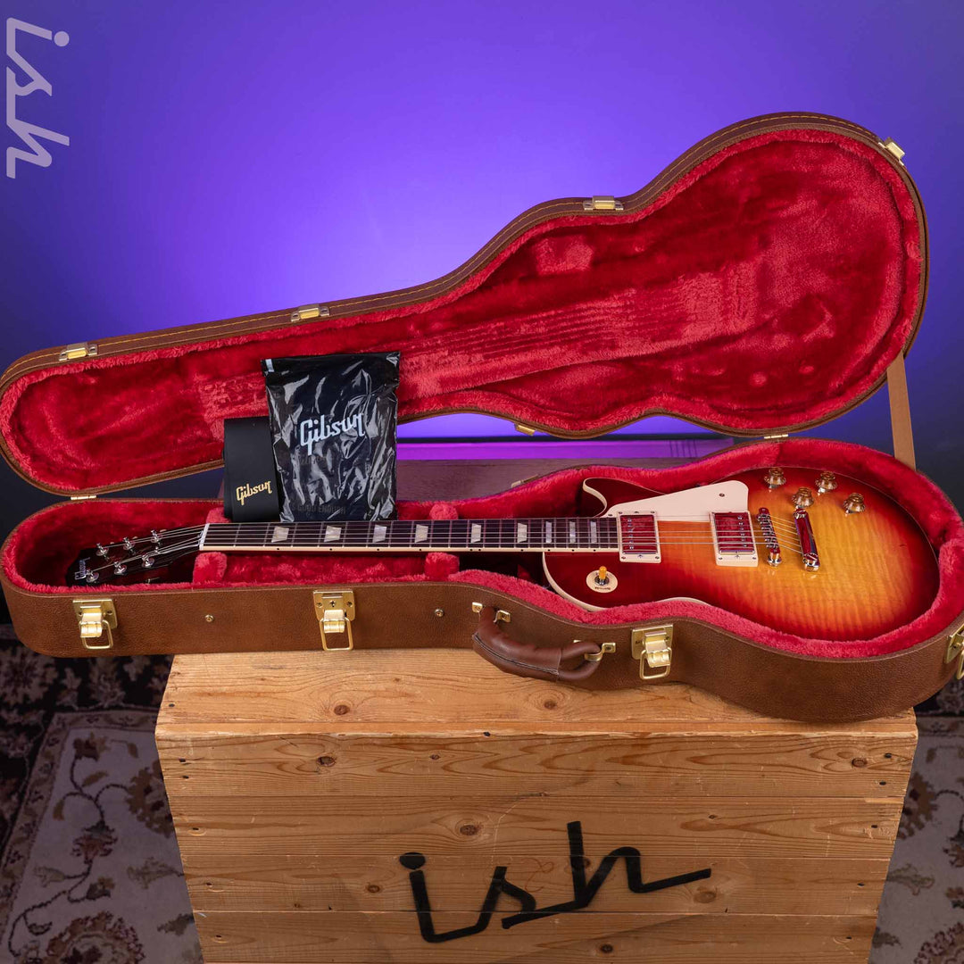 2021 Gibson Original Collection Wildwood Select Les Paul Standard ‘50s Dark Cherry Burst