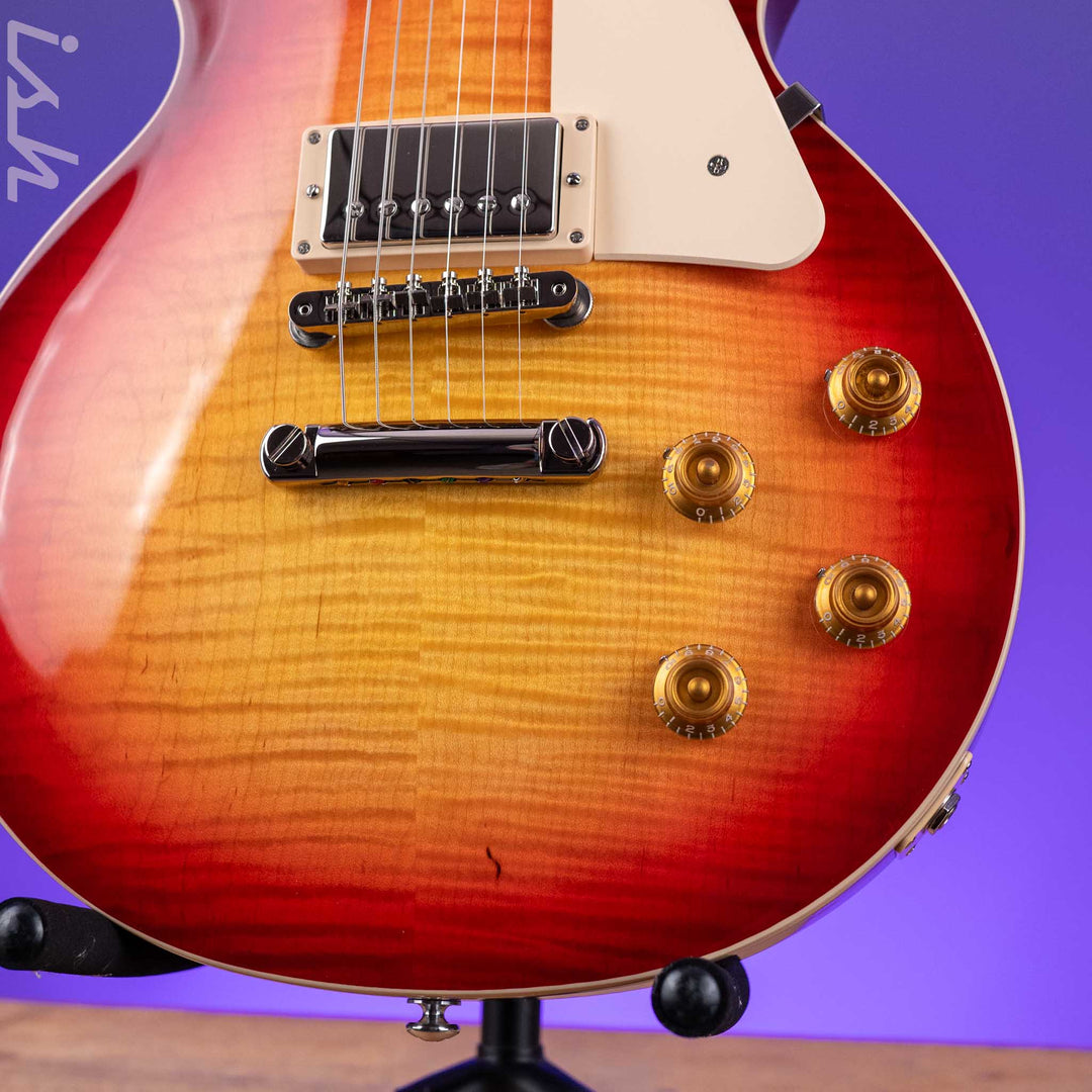 2021 Gibson Original Collection Wildwood Select Les Paul Standard ‘50s Dark Cherry Burst