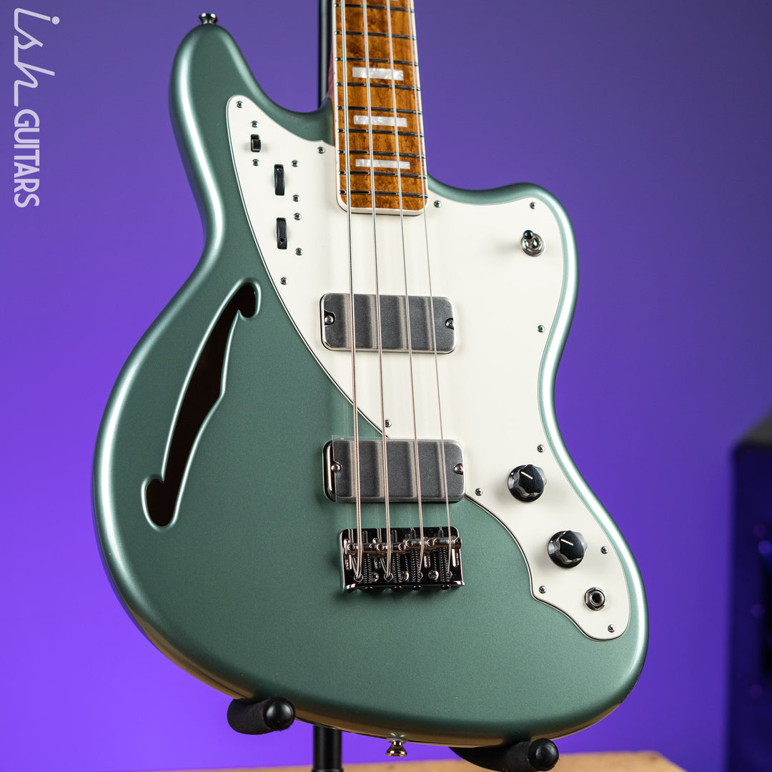 Bilt S.S. Zaftig 4-String Bass Guitar Ice Green Metallic
