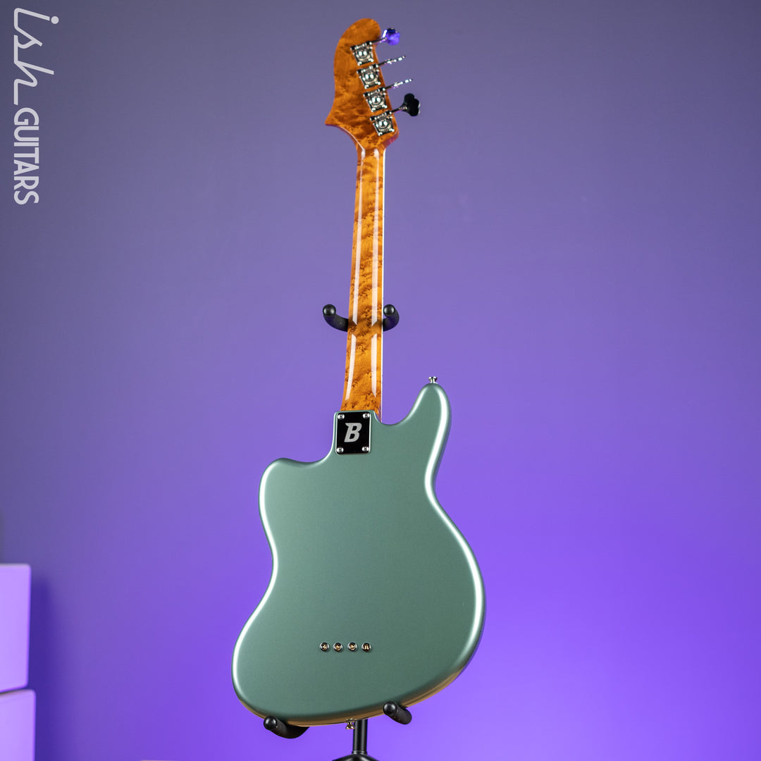 Bilt S.S. Zaftig 4-String Bass Guitar Ice Green Metallic