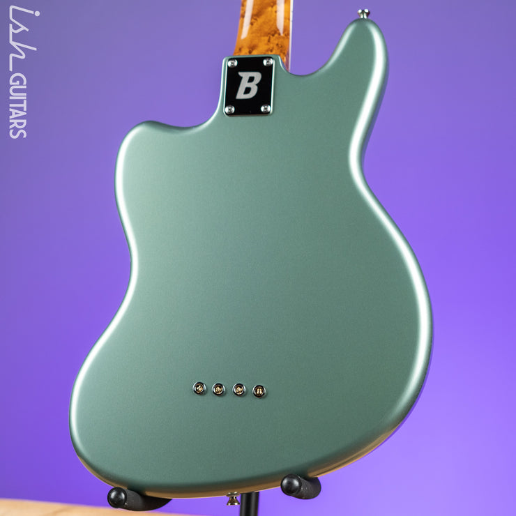Bilt S.S. Zaftig 4-String Bass Guitar Ice Green Metallic