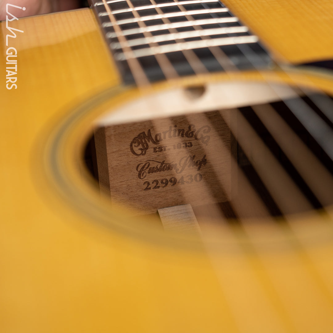 2019 Martin Custom Shop D-18 Dreadnaught Natural Adirondack Spruce