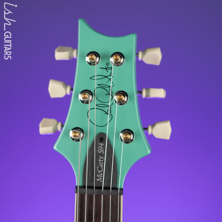 PRS S2 McCarty 594 Singlecut Satin Metallic Seafoam Green