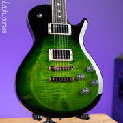PRS S2 McCarty Singlecut 594 Electric Guitar Emerald Green Black Wrap Demo