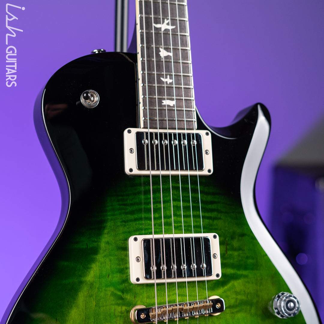 PRS S2 McCarty Singlecut 594 Electric Guitar Emerald Green Black Wrap Demo