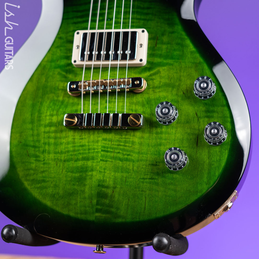 PRS S2 McCarty Singlecut 594 Electric Guitar Emerald Green Black Wrap Demo