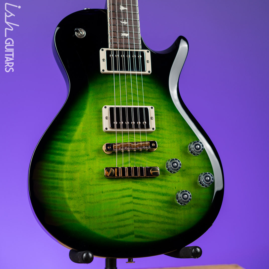 PRS S2 McCarty Singlecut 594 Emerald Green Black Wrap