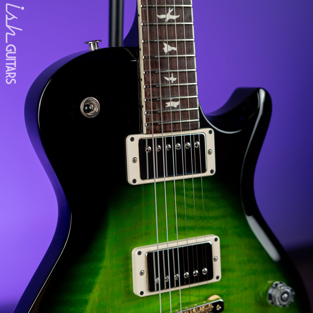 PRS S2 McCarty Singlecut 594 Emerald Green Black Wrap