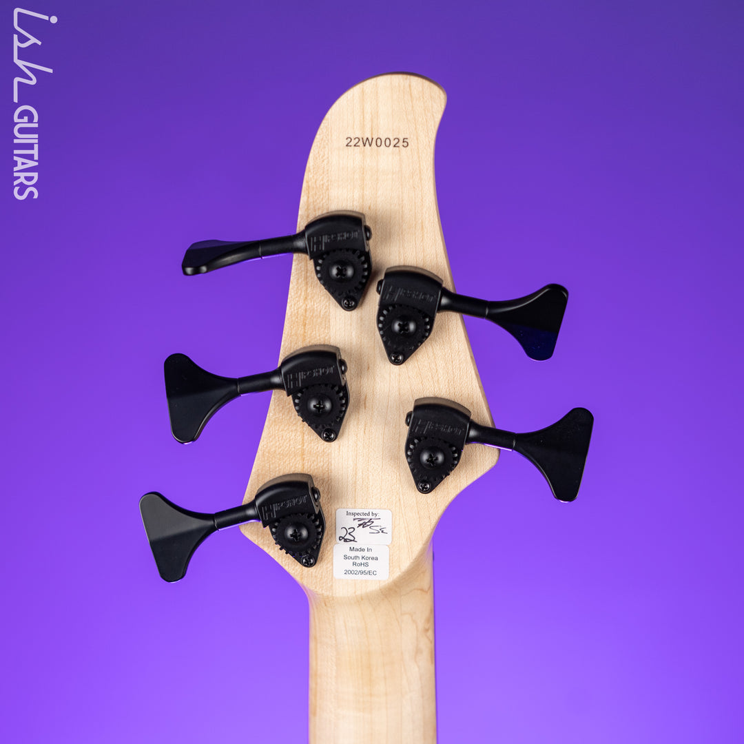 Dingwall D-Roc Standard 5-String Bass Aquamarine Metalflake Gloss